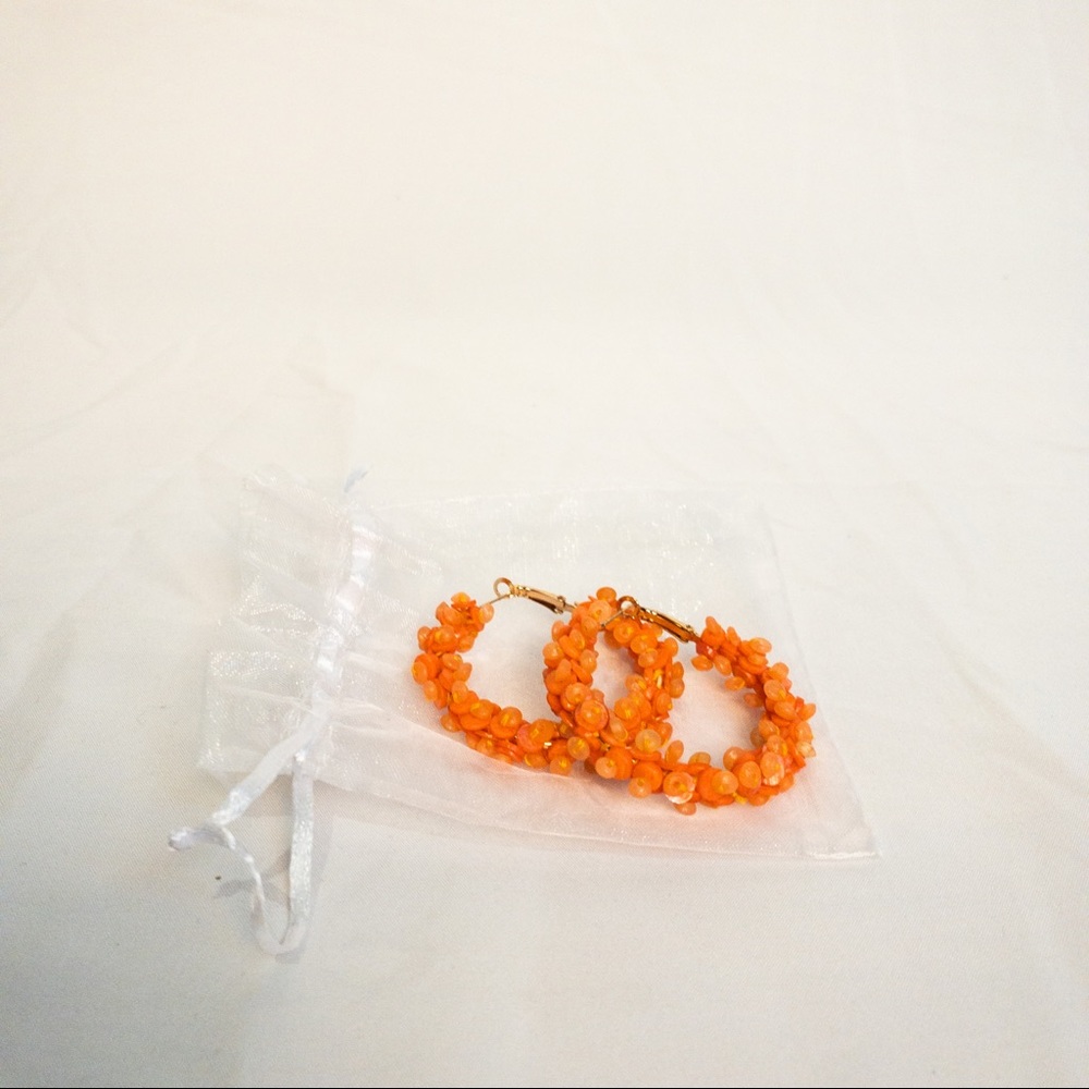 $5 Add On - Zara Beaded Hoop Earrings